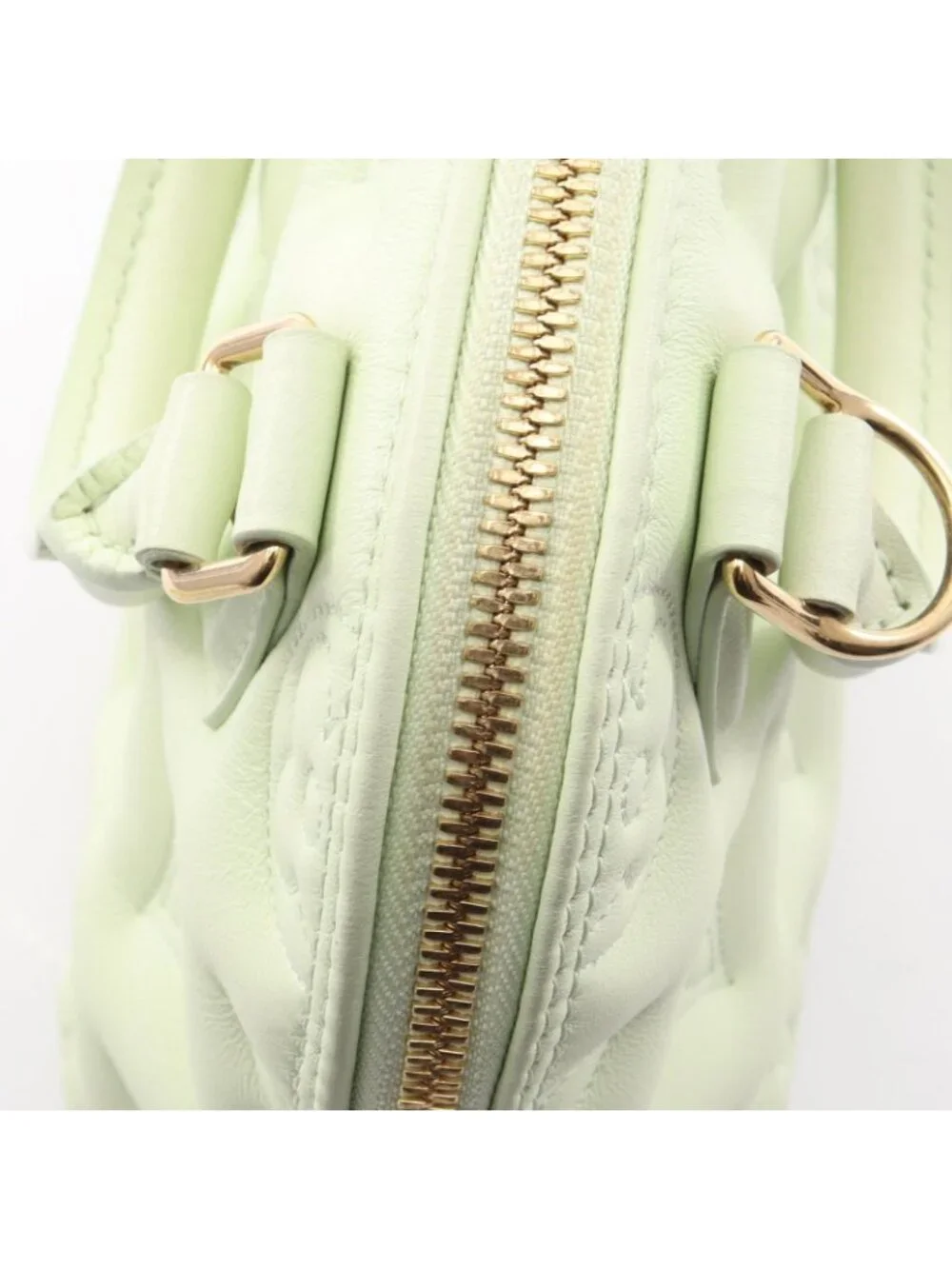 Louis Vuitton Alma Soft BB 2-Way Vert Leather Handbag